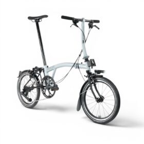Brompton P Line  - 12 Speed - S Bar (niedrig/ low) - Lunar Ice (2026 Modell)